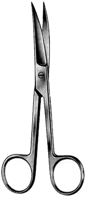 Operating scissors