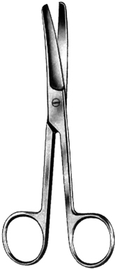 Operating scissors