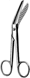 Operating scissors