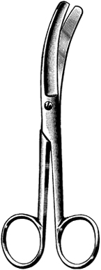 Operating scissors