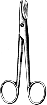 Operating scissors