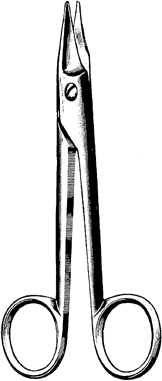 Operating scissors