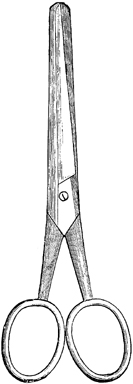 Operating scissors