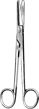 Operating scissors