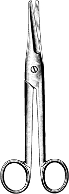 GYNECOLOGICAL SCISSORS