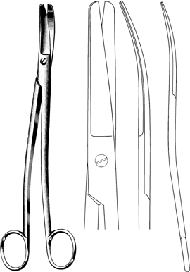 GYNECOLOGICAL SCISSORS