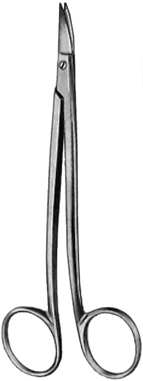 umbilical and gum scissors