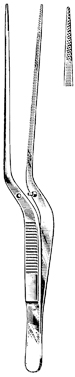 Forceps in Bayonet shaped