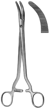Htsterectomy forceps