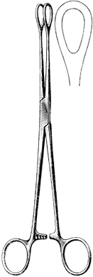 Dressing and sponge forceps