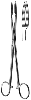 Dressing and sponge forceps