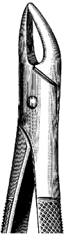 Tooth Extracting Forceps