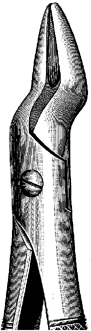 Tooth Extracting Forceps