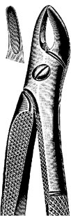 Tooth Extracting Forceps