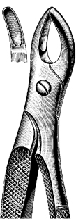 Tooth Extracting Forceps