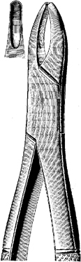 Tooth Extracting Forceps