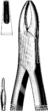 Tooth Extracting Forceps