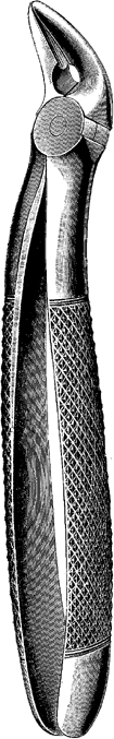 Tooth Extracting Forceps