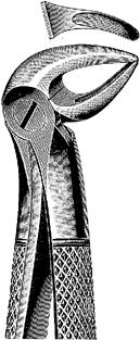 Tooth Extracting Forceps