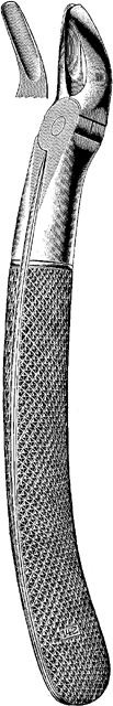 Tooth Extracting Forceps
