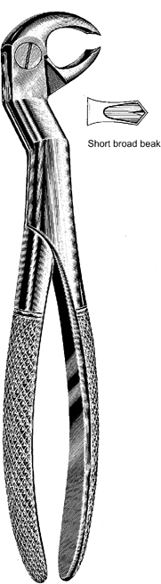 Tooth Extracting Forceps