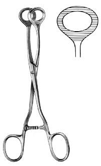 Tongue Seizing Forceps